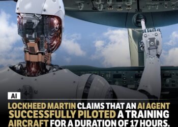 Lockheed martin claims that an ai agent successfully piloted a training aircraft for a duration of 17 hours 1 Lockheed martin claims that an ai agent successfully piloted a training aircraft for a duration of 17 hours