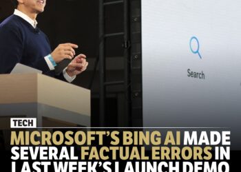 Microsoft bing a.I. Made several factual errors in last week’s launch demo.