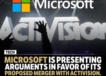 Amid scrutiny from the European Union (EU), Microsoft is presenting arguments in favor of its proposed merger with Activision. 3 Amid scrutiny from the European Union (EU), Microsoft is presenting arguments in favor of its proposed merger with Activision.