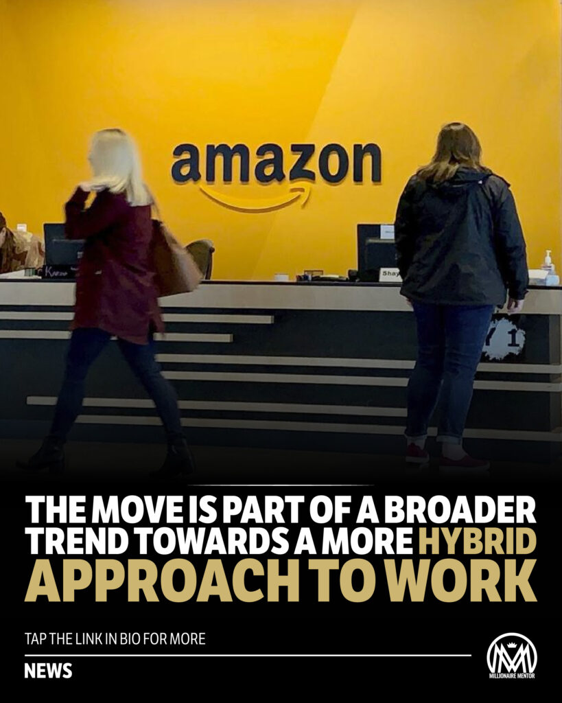 Amazon asks corporate staff to be in offices 3 days a week