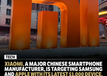 Xiaomi, a major Chinese smartphone manufacturer, is targeting Samsung and Apple with its latest $1,000 device.