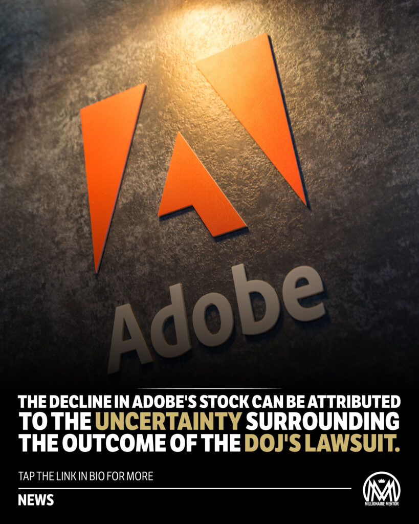 Adobe slips on report saying DOJ plans suit to block $20 billion Figma deal