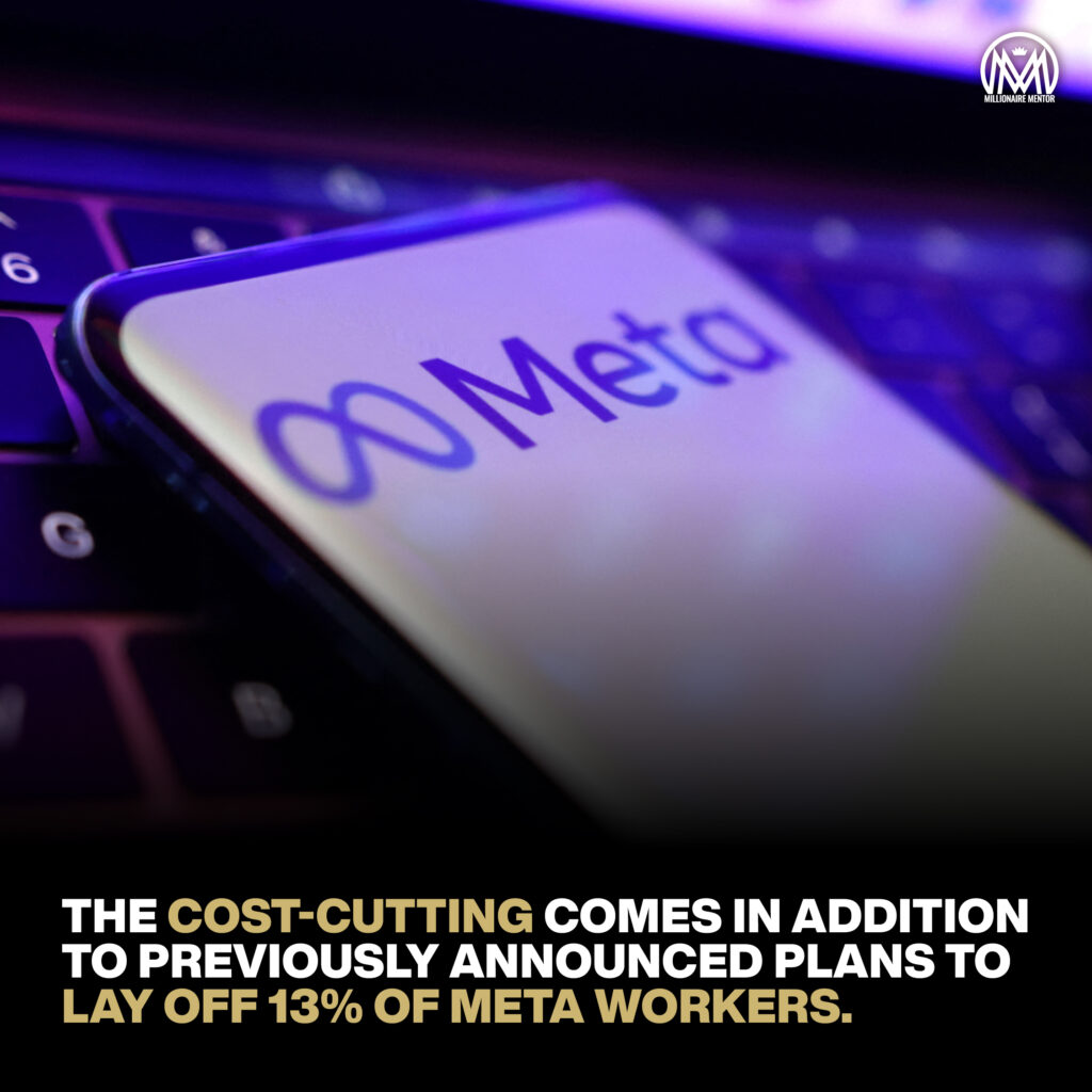 Meta plans to make thousands more cuts following the extensive layoffs.