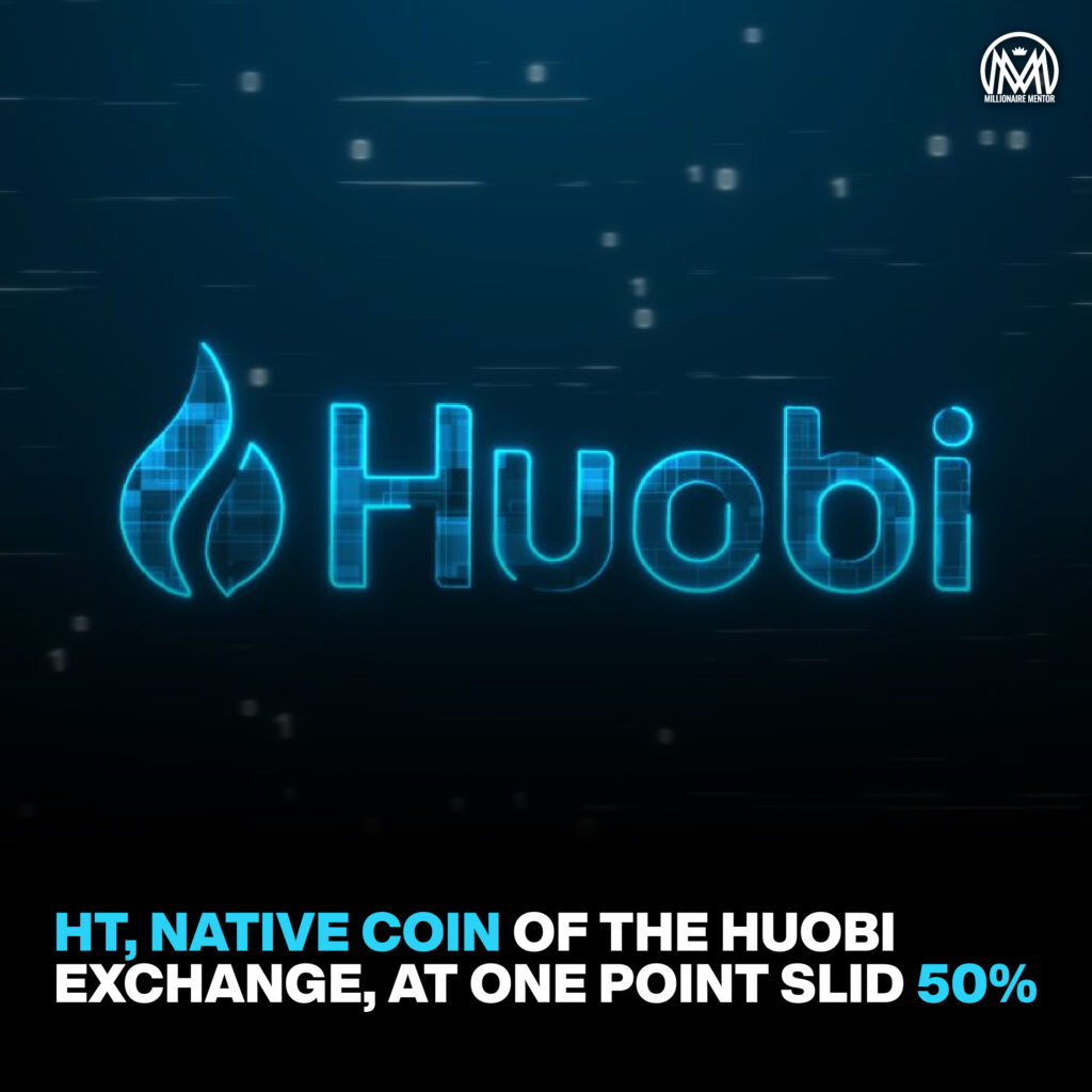 Sun Injects $100 Million into Huobi Following Crypto Flash Crash