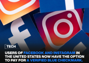 Users of Facebook and Instagram in the United States now have the option to pay for a verified blue check mark