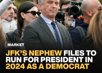 JFK'S nephew files to run for president in 2024 as a democrat. 10 JFK'S nephew files to run for president in 2024 as a democrat