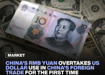 China's RMB Yuan Overtakes US Dollar Use In China's Foreign Trade For The First Time. 7 China's RMB Yuan Overtakes US Dollar Use In China's Foreign Trade For The First Time.
