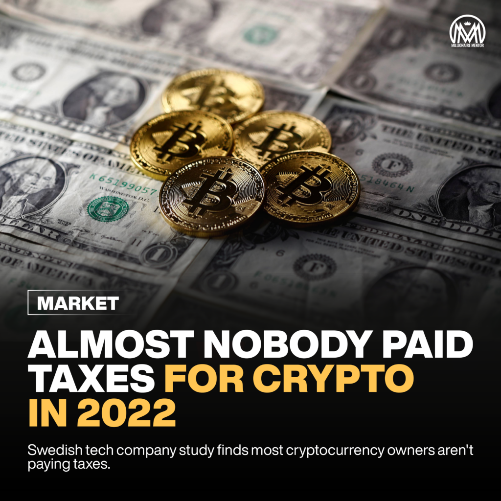 Almost nobody paid taxes for crypto in 2022.