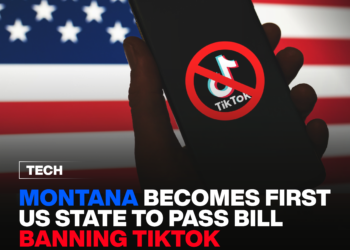 Montana Becomes First US State to Pass Bill Banning TikTok. 4 Montana Becomes First US State to Pass Bill Banning TikTok.