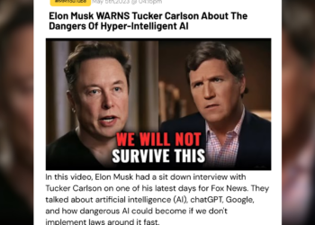 Elon Musk WARNS Tucker Carlson About The Dangers Of Hyper-Intelligent AI 4 Elon Musk WARNS Tucker Carlson About The Dangers Of Hyper-Intelligent AI In this video, Elon Musk had a sit down interview with Tucker Carlson on one of his latest days for Fox News. They talked about artificial intelligence (AI), chatGPT, Google, and how dangerous AI could become if we don't implement laws around it fast.