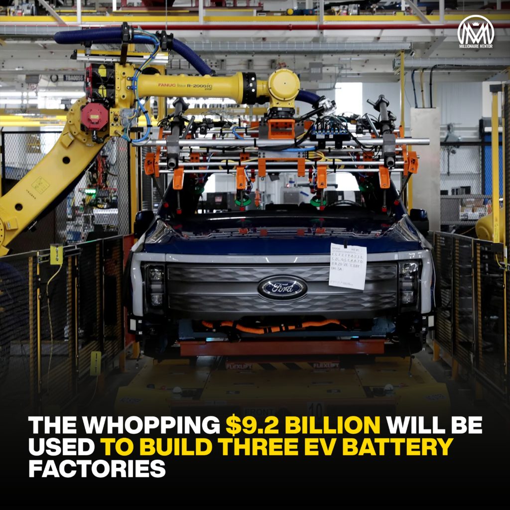 Ford Gets $9.2 Billion Loan To Expand Electric Vehicle Manufacturing