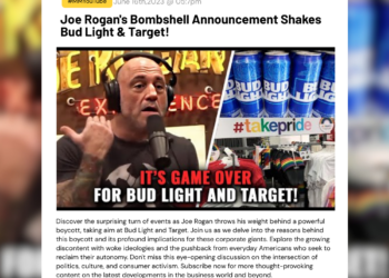 Joe Rogan's Bombshell Announcement Shakes Bud Light & Target! 7 Joe Rogan's Bombshell Announcement Shakes Bud Light & Target! Discover the surprising turn of events as Joe Rogan throws his weight behind a powerful boycott, taking aim at Bud Light and Target. Join us as we delve into the reasons behind this boycott and its profound implications for these corporate giants. Explore the growing discontent with woke ideologies and the pushback from everyday Americans who seek to reclaim their autonomy. Don't miss this eye-opening discussion on the intersection of politics, culture, and consumer activism. Subscribe now for more thought-provoking content on the latest developments in the business world and beyond.