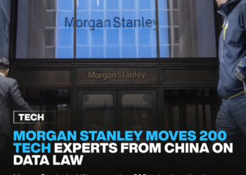 Morgan Stanley Moves 200 Tech Experts From China on Data Law.