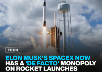 Elon Musk's SpaceX Now Has a ‘De Facto’ Monopoly on Rocket Launches. 3 Elon Musk's SpaceX Now Has a ‘De Facto’ Monopoly on Rocket Launches.
