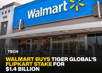 Walmart Buys Tiger Global’s Flipkart Stake for $1.4 Billion.