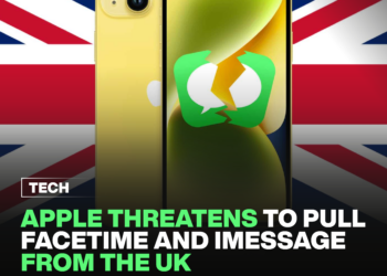 Apple threatens to pull FaceTime and iMessage from the UK.