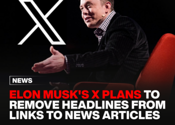Elon Musk's X plans to remove headlines from links to news articles. 9 Elon Musk's X plans to remove headlines from links to news articles.