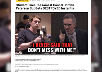 Student Tries To Frame & Cancel Jordan Peterson But Gets DESTROYED Instantly In this video, we see a student trying to frame Jordan Peterson in what he thinks is a logical argument. However, it doesn't take long before the young man gets completely DESTROYED! ►Subscribe for new weekly videos: https://bit.ly/MillionaireMentor If you liked this video, please LIKE and SUBSCRIBE for more! ►Spoken by: Jordan Peterson. Student Tries To Frame & Cancel Jordan Peterson But Gets DESTROYED Instantly: youtu.be/OHLSv-tdR7w FAIR-USE COPYRIGHT DISCLAIMER * Copyright Disclaimer Under Section 107 of the Copyright Act 1976, allowance is made for "fair use" for purposes such as criticism, commenting, news reporting, teaching, scholarship, and research. Fair use is a use permitted by copyright statute that might otherwise be infringing. Non-profit, educational or personal use tips the balance in favor of fair use. If you are the legal content owner of any videos used here and would like them removed, please contact miki@millmentor.com. Any infringement was not done on purpose and will be rectified to the satisfaction of all parties.