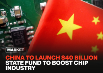 China to launch $40 billion state fund to boost chip industry.