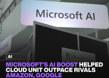 Microsoft’s AI boost helped cloud unit outpace rivals Amazon, Google 8 Microsoft’s AI boost helped cloud unit outpace rivals Amazon, Google