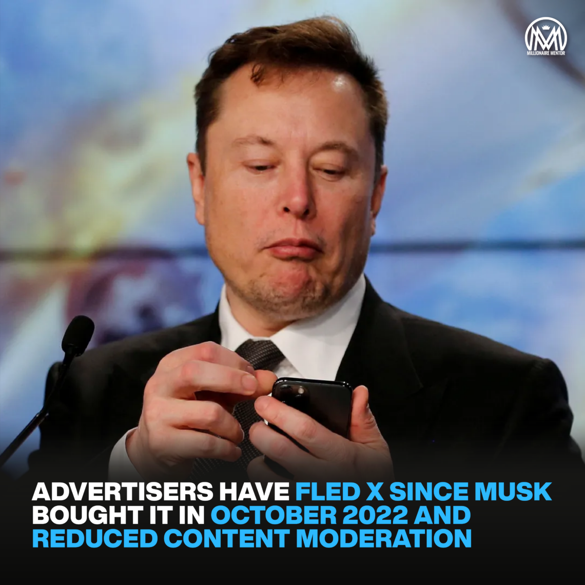 X May Lose Up to 75M in Revenue as Advertisers Pull Out.