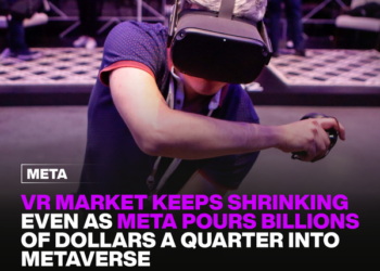 Meta's Billions Fail: VR Market Shrinks Despite Massive Investments