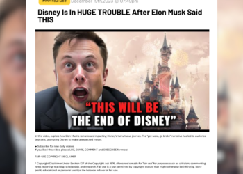 Disney Is In HUGE TROUBLE After Elon Musk Said THIS 9 Disney Is In HUGE TROUBLE After Elon Musk Said THIS In this video, explore how Elon Musk’s remarks are impacting Disney’s tumultuous journey. The “get woke, go broke” narrative has led to audience boycotts, prompting Disney to make unexpected moves. ►Subscribe for new daily videos. If you liked this video, please LIKE, SHARE, COMMENT and SUBSCRIBE for more! FAIR-USE COPYRIGHT DISCLAIMER * Copyright Disclaimer Under Section 107 of the Copyright Act 1976, allowance is made for "fair use" for purposes such as criticism, commenting, news reporting, teaching, scholarship, and research. Fair use is a use permitted by copyright statute that might otherwise be infringing. Non-profit, educational or personal use tips the balance in favor of fair use. If you are the legal content owner of any videos used here and would like them removed, please contact miki@millmentor.com. Any infringement was not done on purpose and will be rectified to the satisfaction of all parties.