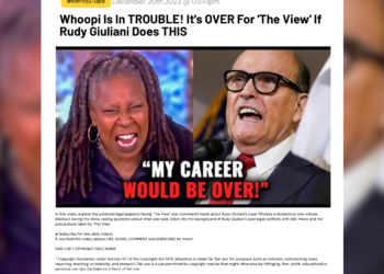 Whoopi Is In TROUBLE! It's OVER For 'The View' If Rudy Giuliani Does THIS 8 Whoopi Is In TROUBLE! It's OVER For 'The View' If Rudy Giuliani Does THIS In this video, explore the potential legal jeopardy facing 'The View' over comments made about Rudy Giuliani's case. Witness a mysterious one-minute blackout during the show, raising questions about what was said. Delve into the background of Rudy Giuliani's past legal conflicts with ABC News and the precautions taken by 'The View.' ►Subscribe for new daily videos. If you liked this video, please LIKE, SHARE, COMMENT and SUBSCRIBE for more! FAIR-USE COPYRIGHT DISCLAIMER * Copyright Disclaimer Under Section 107 of the Copyright Act 1976, allowance is made for "fair use" for purposes such as criticism, commenting, news reporting, teaching, scholarship, and research. Fair use is a use permitted by copyright statute that might otherwise be infringing. Non-profit, educational or personal use tips the balance in favor of fair use. If you are the legal content owner of any videos used here and would like them removed, please contact miki@millmentor.com. Any infringement was not done on purpose and will be rectified to the satisfaction of all parties.