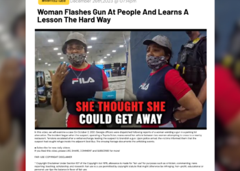 Woman Flashes Gun At People And Learns A Lesson The Hard Way 5 Woman Flashes Gun At People And Learns A Lesson The Hard Way In this video, we will examine a case On October 2, 2021, Georgia officers were dispatched following reports of a woman wielding a gun in a parking lot altercation. The incident began when the suspect, operating a Toyota Scion, maneuvered her vehicle between two women attempting to cross to a nearby restaurant. Tensions escalated after a verbal exchange, leading the suspect to brandish a gun. Upon police arrival, the victims informed them that the suspect had sought refuge inside the adjacent Best Buy. The ensuing footage documents the unfolding events. ►Subscribe for new daily videos. If you liked this video, please LIKE, SHARE, COMMENT and SUBSCRIBE for more! FAIR-USE COPYRIGHT DISCLAIMER * Copyright Disclaimer Under Section 107 of the Copyright Act 1976, allowance is made for "fair use" for purposes such as criticism, commenting, news reporting, teaching, scholarship, and research. Fair use is a use permitted by copyright statute that might otherwise be infringing. Non-profit, educational or personal use tips the balance in favor of fair use. If you are the legal content owner of any videos used here and would like them removed, please contact miki@millmentor.com. Any infringement was not done on purpose and will be rectified to the satisfaction of all parties.
