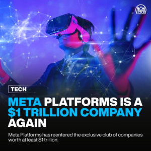 Meta Platforms Is a $1 Trillion Company Again