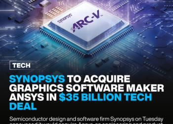 Synopsys to acquire graphics software maker Ansys in $35 billion tech deal 9 Synopsys to acquire graphics software maker Ansys in $35B
