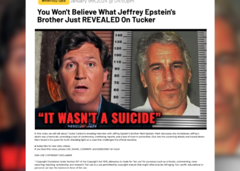 You Won't Believe What Jeffrey Epstein's Brother Just REVEALED On Tucker 10 You Won't Believe What Jeffrey Epstein's Brother Just REVEALED On Tucker In this video, we will talk about Tucker Carlson's revealing interview with Jeffrey Epstein's brother, Mark Epstein. Mark discusses why he believes Jeffrey's death was a homicide, unraveling a web of controversy, conflicting reports, and a lack of trust in authorities. Dive into the unsettling details and closed doors Mark faced in his quest for truth, shedding light on a case that challenges the official narrative. â–ºSubscribe for new daily videos. If you liked this video, please LIKE, SHARE, COMMENT and SUBSCRIBE for more! FAIR-USE COPYRIGHT DISCLAIMER * Copyright Disclaimer Under Section 107 of the Copyright Act 1976, allowance is made for "fair use" for purposes such as criticism, commenting, news reporting, teaching, scholarship, and research. Fair use is a use permitted by copyright statute that might otherwise be infringing. Non-profit, educational or personal use tips the balance in favor of fair use. If you are the legal content owner of any videos used here and would like them removed, please contact miki@millmentor.com. Any infringement was not done on purpose and will be rectified to the satisfaction of all parties.