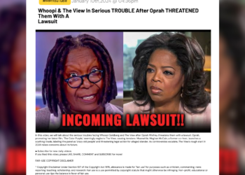 Whoopi & The View In Serious TROUBLE After Oprah THREATENED Them With A Lawsuit 9 Whoopi & The View In Serious TROUBLE After Oprah THREATENED Them With A Lawsuit In this video, we will talk about the serious troubles facing Whoopi Goldberg and The View after Oprah Winfrey threatens them with a lawsuit. Oprah, promoting her latest film, 'The Color Purple,' seemingly neglects The View, causing tensions. Meanwhile, Meghan McCain, a former co-host, launches a scathing tirade, labeling the panel as 'crazy old people' and threatening legal action for alleged slander. As controversies escalate, The View's rough start in 2024 raises concerns about its future. â–ºSubscribe for new daily videos. If you liked this video, please LIKE, SHARE, COMMENT and SUBSCRIBE for more! FAIR-USE COPYRIGHT DISCLAIMER * Copyright Disclaimer Under Section 107 of the Copyright Act 1976, allowance is made for "fair use" for purposes such as criticism, commenting, news reporting, teaching, scholarship, and research. Fair use is a use permitted by copyright statute that might otherwise be infringing. Non-profit, educational or personal use tips the balance in favor of fair use. If you are the legal content owner of any videos used here and would like them removed, please contact miki@millmentor.com. Any infringement was not done on purpose and will be rectified to the satisfaction of all parties.