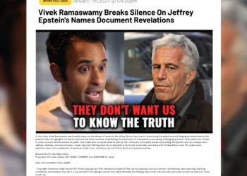 Vivek Ramaswamy Breaks Silence On Jeffrey Epstein's Names Document Revelations 4 Vivek Ramaswamy Breaks Silence On Jeffrey Epstein's Names Document Revelations In this video, Vivek Ramaswamy passionately reacts to the release of names in the Jeffrey Epstein documents, questioning the redactions and alleging a smokescreen by the powerful elite. He highlights the need to examine the entire narrative, emphasizing the importance of transparency and asking challenging questions. With references to flaws in prison protocol and the erosion of public trust, Vivek aims to expose what he sees as half-truths and incomplete stories surrounding the Epstein case. As a unique voice willing to address controversial topics, Vivek's approach distinguishes him in the political landscape, potentially resonating with the Republican base. The video raises questions about the complexities of narratives, public trust, and the pursuit of truth in the face of powerful entities. â–ºSubscribe for new daily videos. If you liked this video, please LIKE, SHARE, COMMENT and SUBSCRIBE for more! FAIR-USE COPYRIGHT DISCLAIMER * Copyright Disclaimer Under Section 107 of the Copyright Act 1976, allowance is made for "fair use" for purposes such as criticism, commenting, news reporting, teaching, scholarship, and research. Fair use is a use permitted by copyright statute that might otherwise be infringing. Non-profit, educational or personal use tips the balance in favor of fair use. If you are the legal content owner of any videos used here and would like them removed, please contact miki@millmentor.com. Any infringement was not done on purpose and will be rectified to the satisfaction of all parties.
