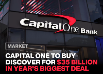 Capital One to Buy Discover for $35 Billion in Year's Biggest Deal 2 Capital One to Buy Discover for $35 Billion in Year's Biggest Deal