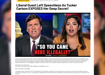 Liberal Guest Left Speechless As Tucker Carlson EXPOSES Her Deep Secret! 3 Liberal Guest Left Speechless As Tucker Carlson EXPOSES Her Deep Secret! In this eye-opening video, Tucker Carlson confronts Julissa Arkay, revealing the unraveling of a narrative years in the making. As Julissa, a former 11-year-old migrant turned Vice President at Goldman Sachs, shares her story, Tucker's pointed questions expose contradictions and questionable claims about racism in American immigration policy. Watch as Tucker dissects the complexities of immigration proposals, challenges blind accusations of racism, and questions the moral right to demand citizenship after violating immigration laws. The clip highlights the dangers of extreme positions in the immigration debate and emphasizes the need for a nuanced conversation. â–ºSubscribe for new daily videos. If you liked this video, please LIKE, SHARE, COMMENT and SUBSCRIBE for more! FAIR-USE COPYRIGHT DISCLAIMER * Copyright Disclaimer Under Section 107 of the Copyright Act 1976, allowance is made for "fair use" for purposes such as criticism, commenting, news reporting, teaching, scholarship, and research. Fair use is a use permitted by copyright statute that might otherwise be infringing. Non-profit, educational or personal use tips the balance in favor of fair use. If you are the legal content owner of any videos used here and would like them removed, please contact miki@millmentor.com. Any infringement was not done on purpose and will be rectified to the satisfaction of all parties.
