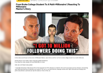 From Broke College Student To A Multi-Millionaire! | Reacting To Millionaire Mentor's Story 6 From Broke College Student To A Multi-Millionaire! | Reacting To Millionaire Mentor's Story In this video we will react to the owner of Millionaire Mentor, Jason Stone, and his rise from a broke college student to a multi-millionaire. â–ºSubscribe for new weekly videos: https://bit.ly/MillionaireMentor If you liked this video, please LIKE and SUBSCRIBE for more! FAIR-USE COPYRIGHT DISCLAIMER * Copyright Disclaimer Under Section 107 of the Copyright Act 1976, allowance is made for "fair use" for purposes such as criticism, commenting, news reporting, teaching, scholarship, and research. Fair use is a use permitted by copyright statute that might otherwise be infringing. Non-profit, educational or personal use tips the balance in favor of fair use. If you are the legal content owner of any videos used here and would like them removed, please contact miki@millmentor.com. Any infringement was not done on purpose and will be rectified to the satisfaction of all parties.