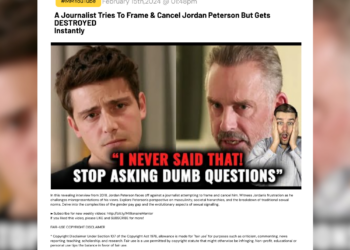 A Journalist Tries To Frame & Cancel Jordan Peterson But Gets DESTROYED Instantly 7 A Journalist Tries To Frame & Cancel Jordan Peterson But Gets DESTROYED Instantly In this revealing interview from 2018, Jordan Peterson faces off against a journalist attempting to frame and cancel him. Witness Jordan's frustration as he challenges misrepresentations of his views. Explore Peterson's perspective on masculinity, societal hierarchies, and the breakdown of traditional sexual norms. Delve into the complexities of the gender pay gap and the evolutionary aspects of sexual signalling. â–ºSubscribe for new weekly videos: https://bit.ly/MillionaireMentor If you liked this video, please LIKE and SUBSCRIBE for more! FAIR-USE COPYRIGHT DISCLAIMER * Copyright Disclaimer Under Section 107 of the Copyright Act 1976, allowance is made for "fair use" for purposes such as criticism, commenting, news reporting, teaching, scholarship, and research. Fair use is a use permitted by copyright statute that might otherwise be infringing. Non-profit, educational or personal use tips the balance in favor of fair use. If you are the legal content owner of any videos used here and would like them removed, please contact miki@millmentor.com. Any infringement was not done on purpose and will be rectified to the satisfaction of all parties.