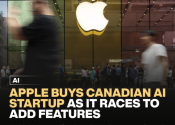 Apple Buys Canadian AI Startup as It Races to Add Features