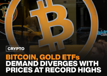 Bitcoin, Gold ETFs Demand Diverges With Prices at Record Highs 8 Bitcoin, Gold ETFs Demand Diverges With Prices at Record Highs