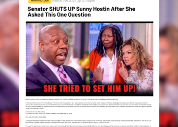 Senator SHUTS UP Sunny Hostin After She Asked This One Question 7 Senator SHUTS UP Sunny Hostin After She Asked This One Question Need an advice on how to protect your IRA from inflation? Text "FFIRA" to 989898 or click the link to get a FREE guide: https://birchgold.com/freedomfrontline In this powerful moment on The View, Senator Tim Scott confronts persistent race-based assertions from Sunny Hostin. Scott, refusing victimhood, challenges stereotypes and defends equal opportunities in America. The senator's frustration is contextualized by prior social media attacks, revealing the underlying tension leading to his appearance. Despite attempts to portray him as an 'exception,' Scott breaks through the echo chamber, holding his intellectual ground and emphasizing the American Dream as an ongoing pursuit. Witness this compelling exchange where Scott challenges narratives and stands firm against attempts to paint him solely as a victim. â–ºSubscribe for new daily videos. If you liked this video, please LIKE, SHARE, COMMENT and SUBSCRIBE for more! FAIR-USE COPYRIGHT DISCLAIMER * Copyright Disclaimer Under Section 107 of the Copyright Act 1976, allowance is made for "fair use" for purposes such as criticism, commenting, news reporting, teaching, scholarship, and research. Fair use is a use permitted by copyright statute that might otherwise be infringing. Non-profit, educational or personal use tips the balance in favor of fair use. If you are the legal content owner of any videos used here and would like them removed, please contact miki@millmentor.com. Any infringement was not done on purpose and will be rectified to the satisfaction of all parties. AFFILIATE DISCLOSURE: Some of the links in this video's description are affiliate links, meaning, at no additional cost to you, the owner may earn a commission if you click through, make a purchase, and/or opt-in.