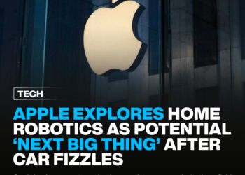 Apple Explores Home Robotics as Potential ‘Next Big Thing’ After Car Fizzles