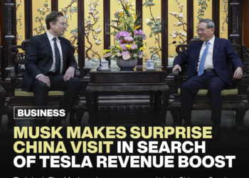 Elon Musk Makes Surprise China Visit in Search of Tesla Revenue Boost 22 Elon Musk Makes Surprise China Visit in Search of Tesla Revenue Boost