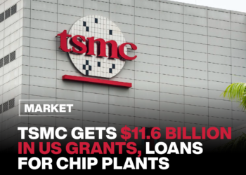 TSMC Gets $11.6 Billion in US Grants, Loans for Chip Plants 9 TSMC Gets $11.6 Billion in US Grants, Loans for Chip Plants