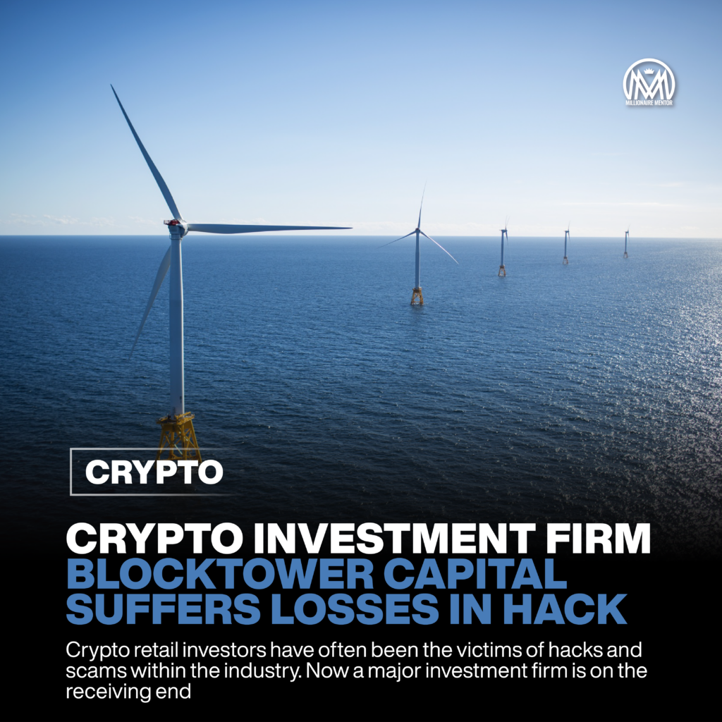 Crypto Investment Firm BlockTower Capital Suffers Losses in Hack