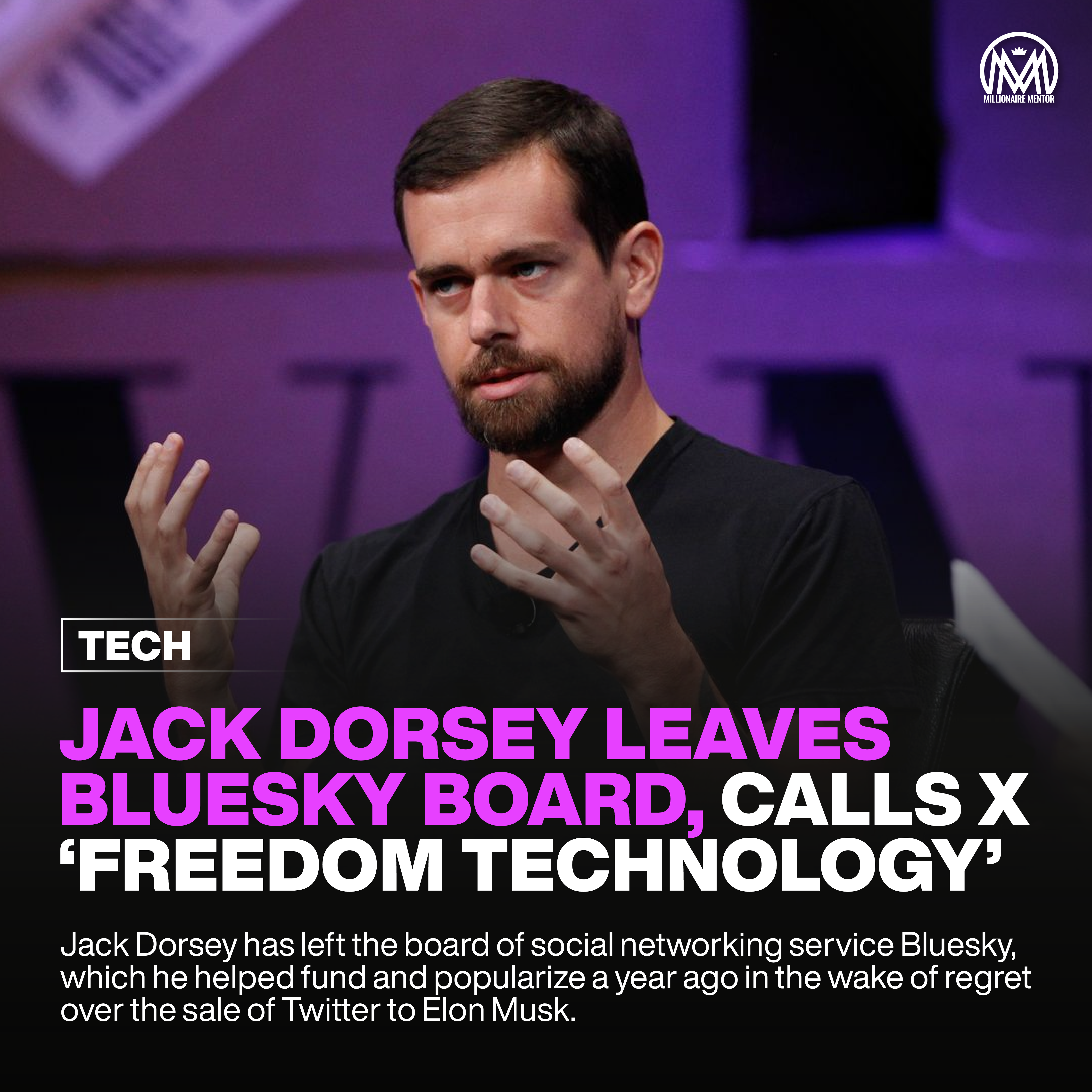 Jack Dorsey Ditches Bluesky, Calls X as 