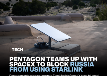 Pentagon Teams Up With SpaceX to Block Russia From Using Starlink 14 Pentagon Teams Up With SpaceX to Block Russia From Using Starlink