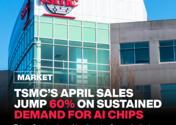 TSMC Reports Phenomenal 60% Surge in April Sales Driven by AI Chip Demand 12 TSMC Reports Phenomenal 60% Surge in April Sales Driven by AI Chip Demand